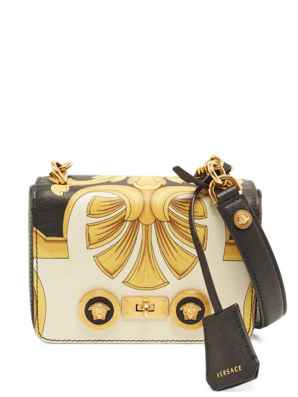 Icon Medusa Baroque-print mini crossbody bag