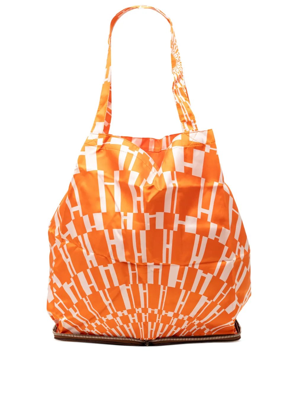 2007 H Logo Silky Pop Folding Pouch tote bag