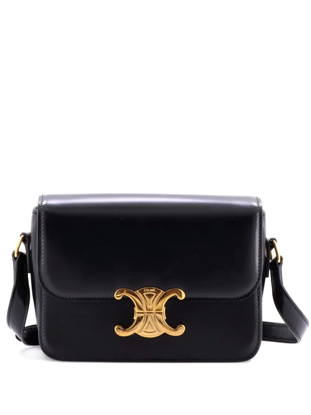 Triomphe Shoulder Bag Smooth Calfskin Teen crossbody bag