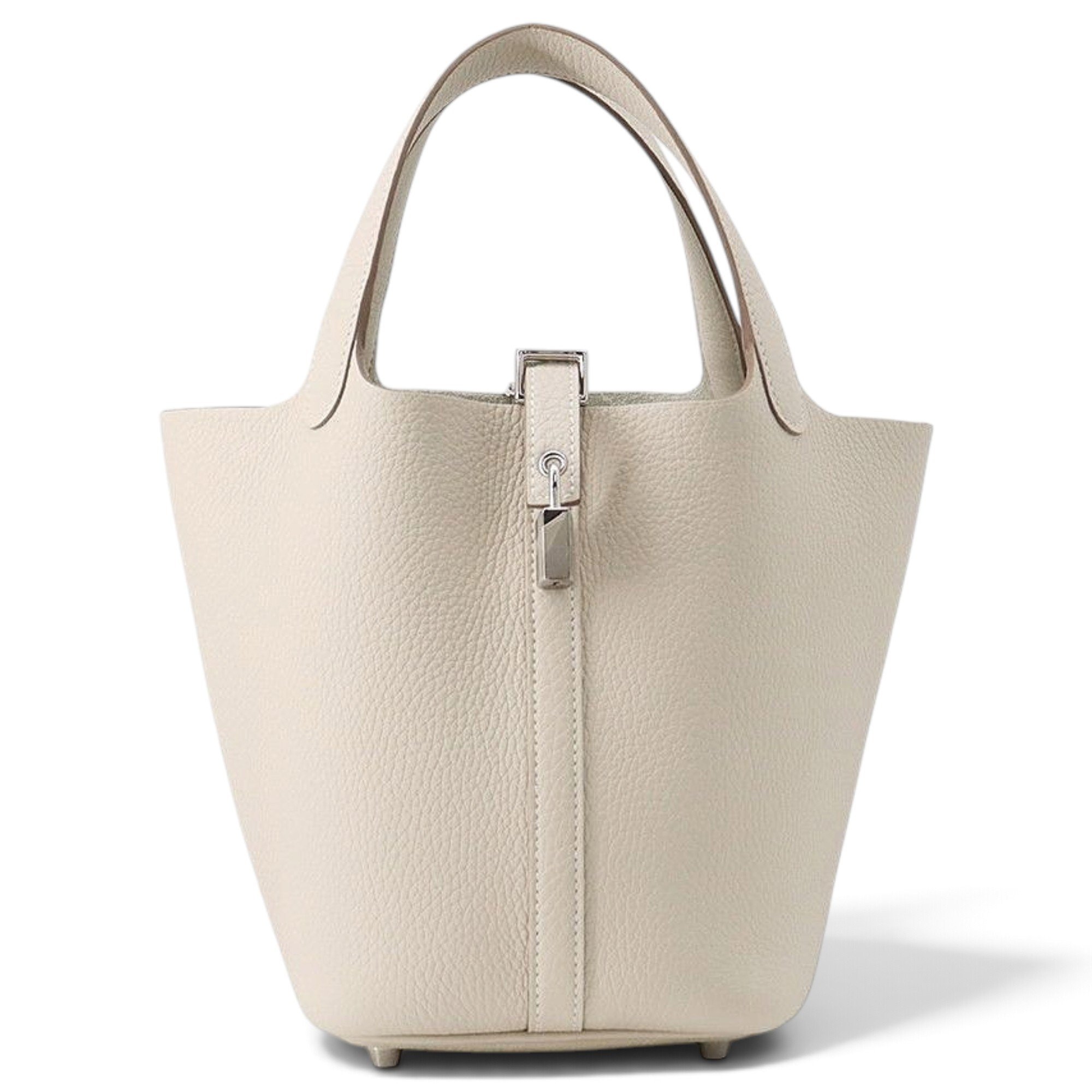 Picotin leather handbag
