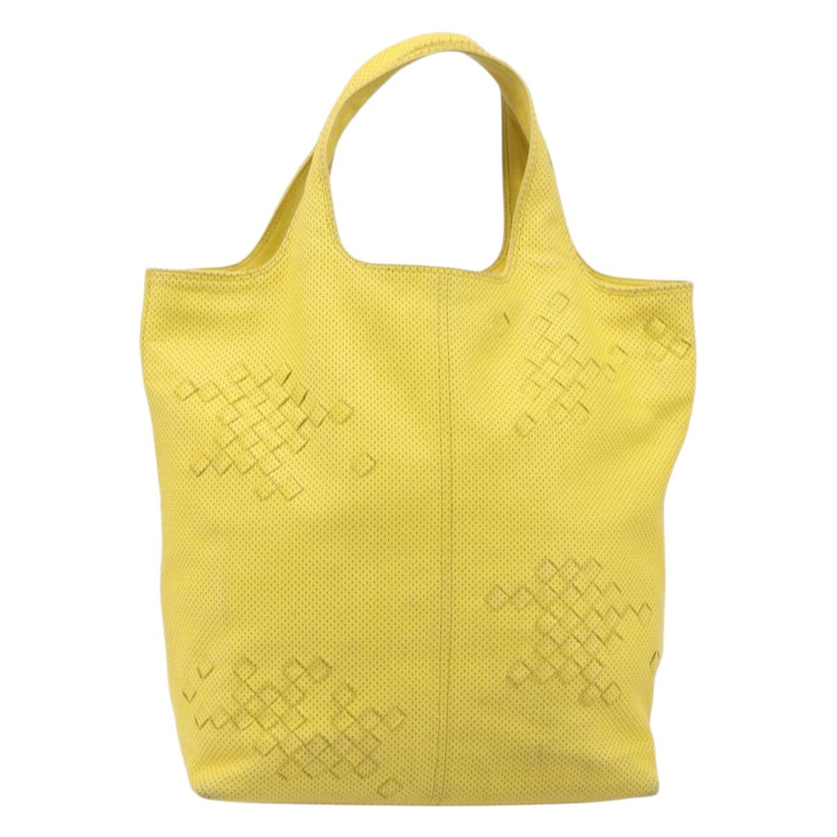 Leather tote