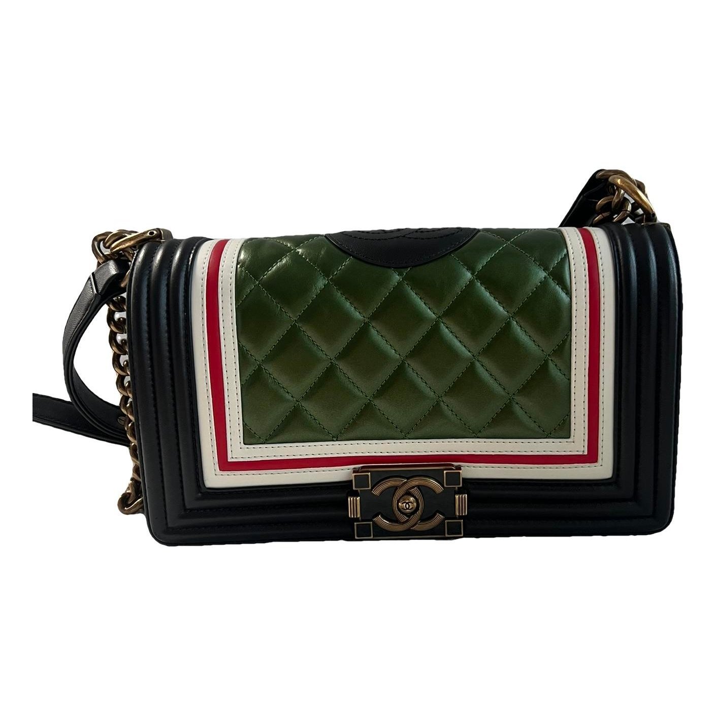 Boy leather crossbody bag