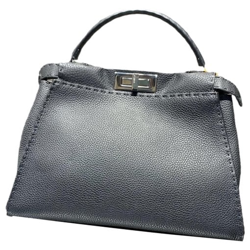 Peekaboo leather handbag