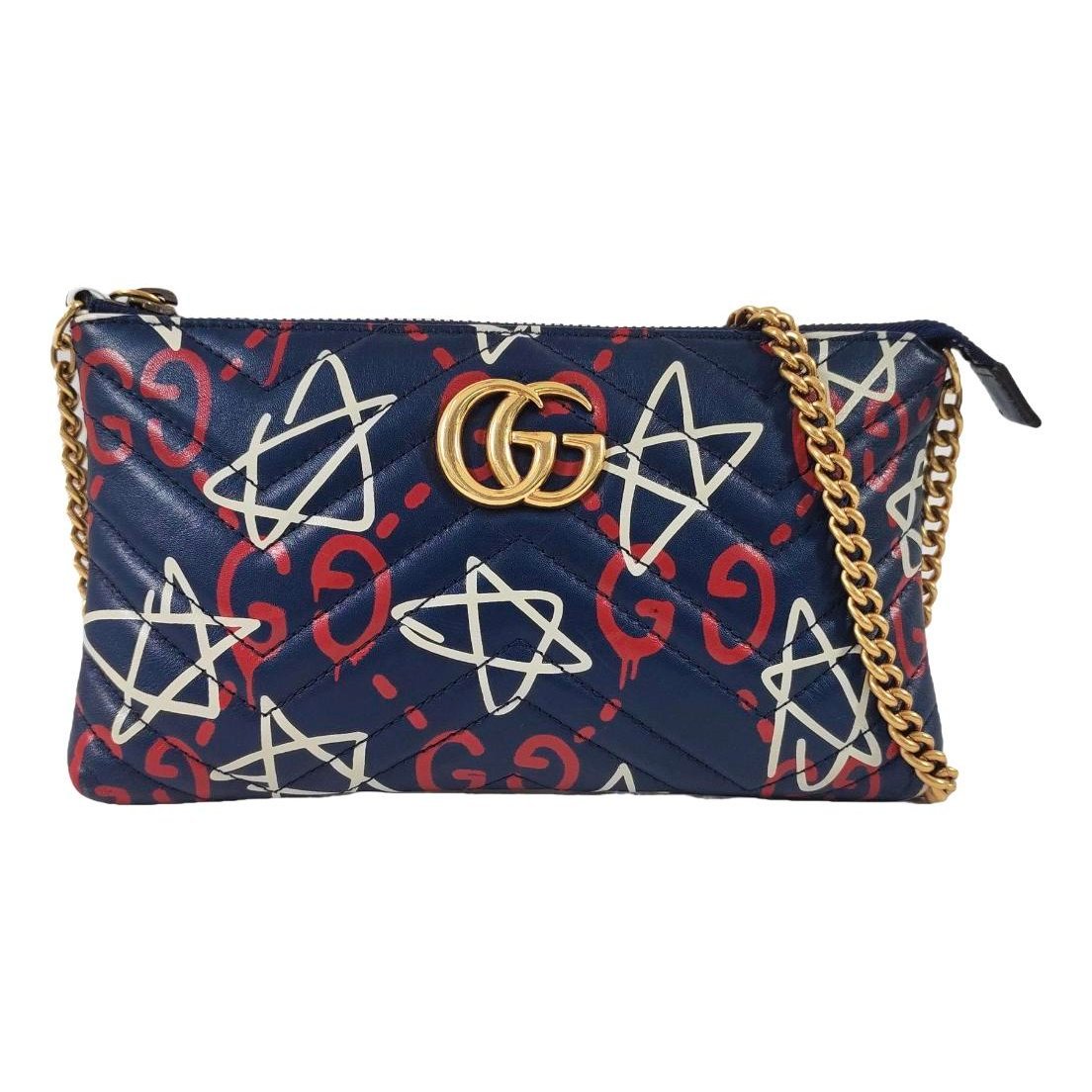 GG Marmont Zip leather crossbody bag