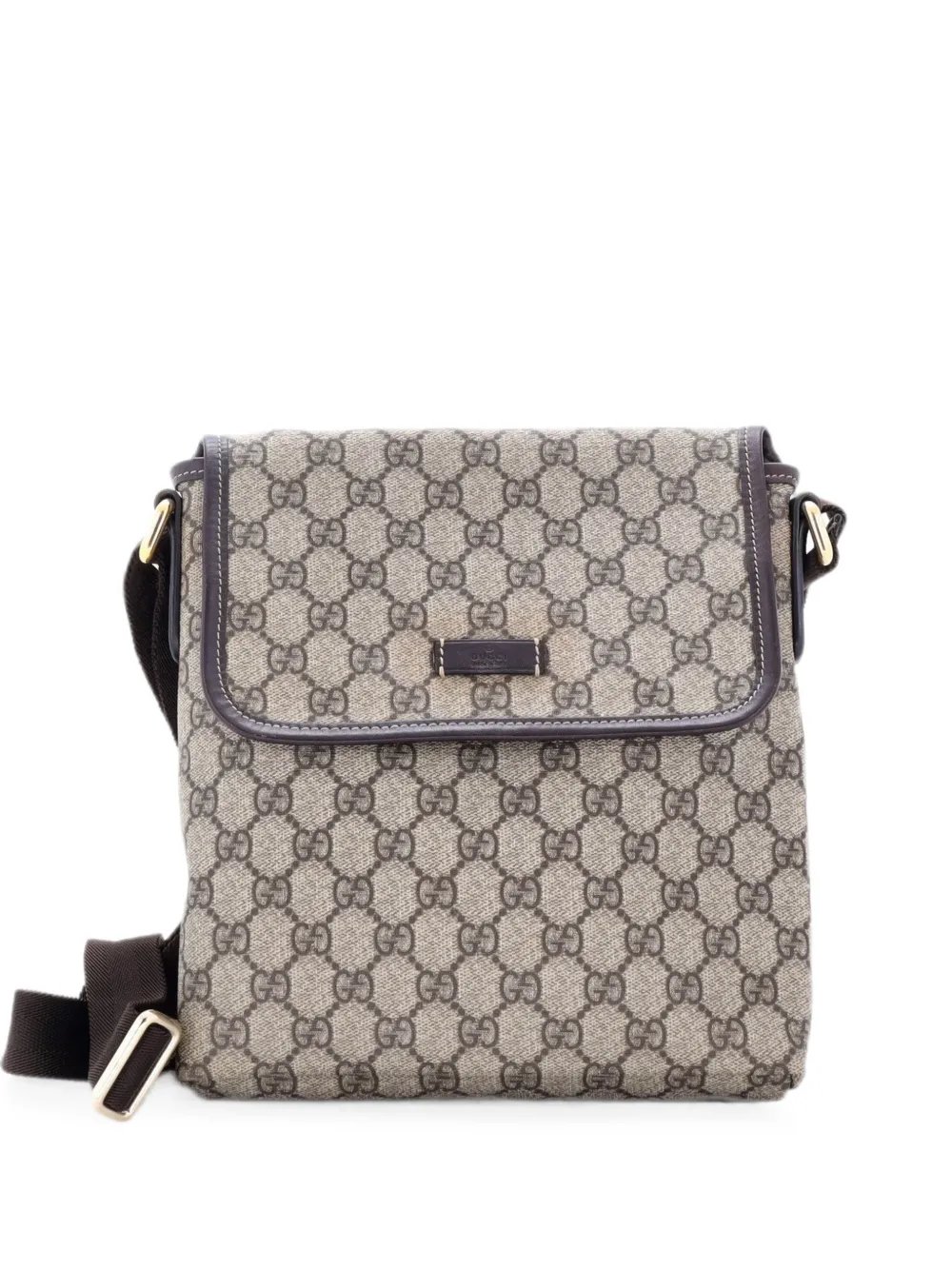 Gucci Flap Messenger GG Coated Canvas Small crossbody bag