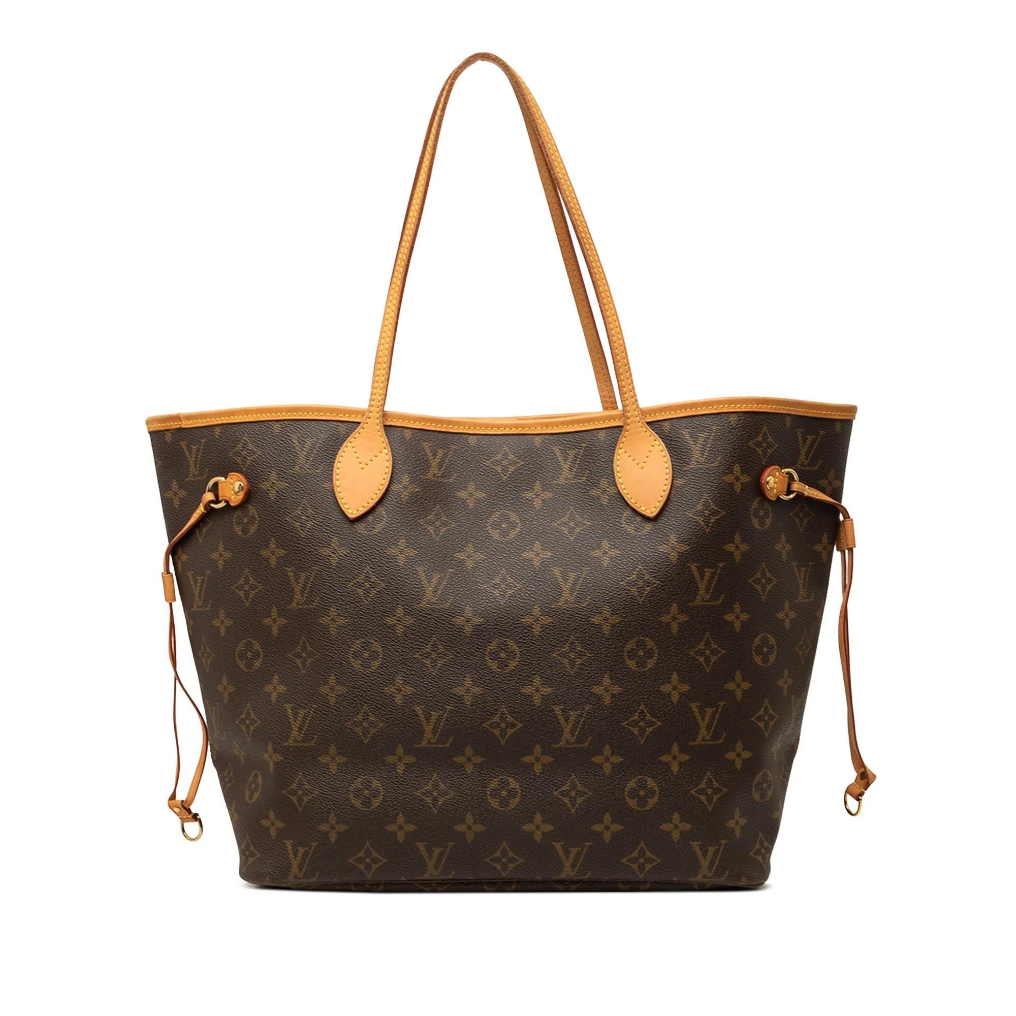 Neverfull leather tote