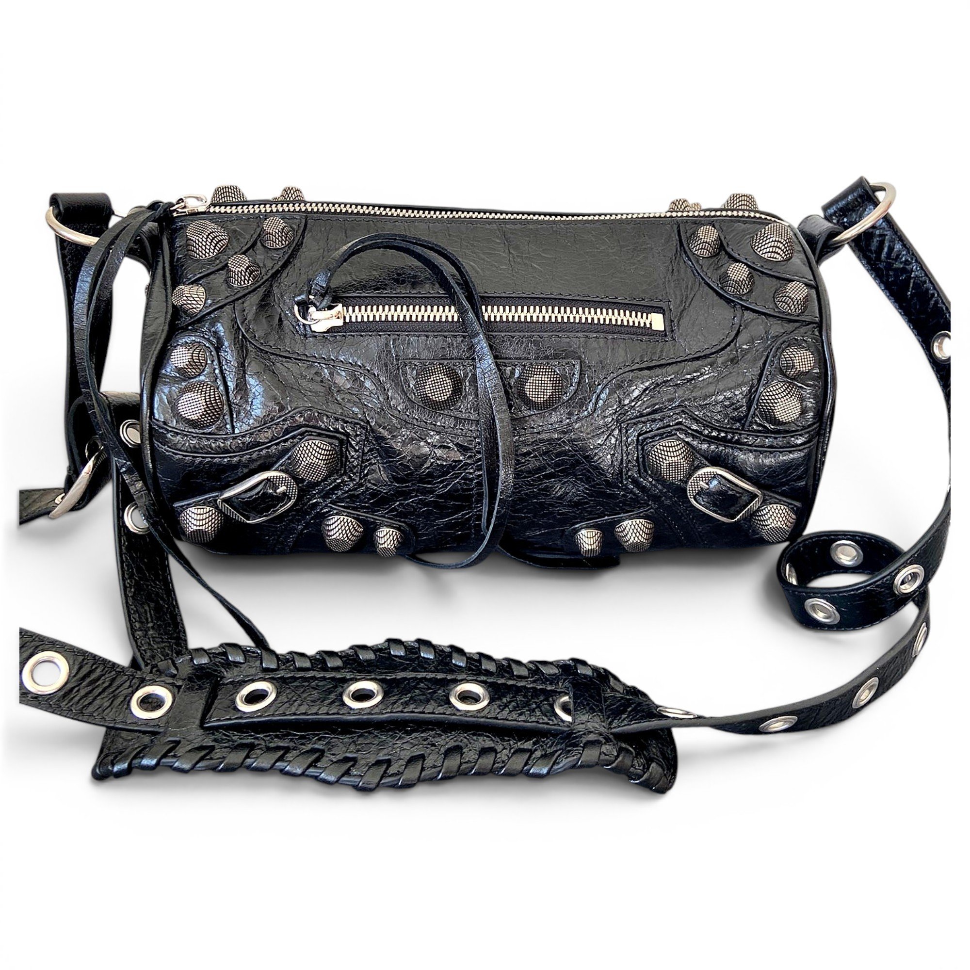 Le Cagole leather handbag