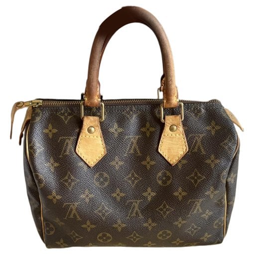 Speedy leather handbag