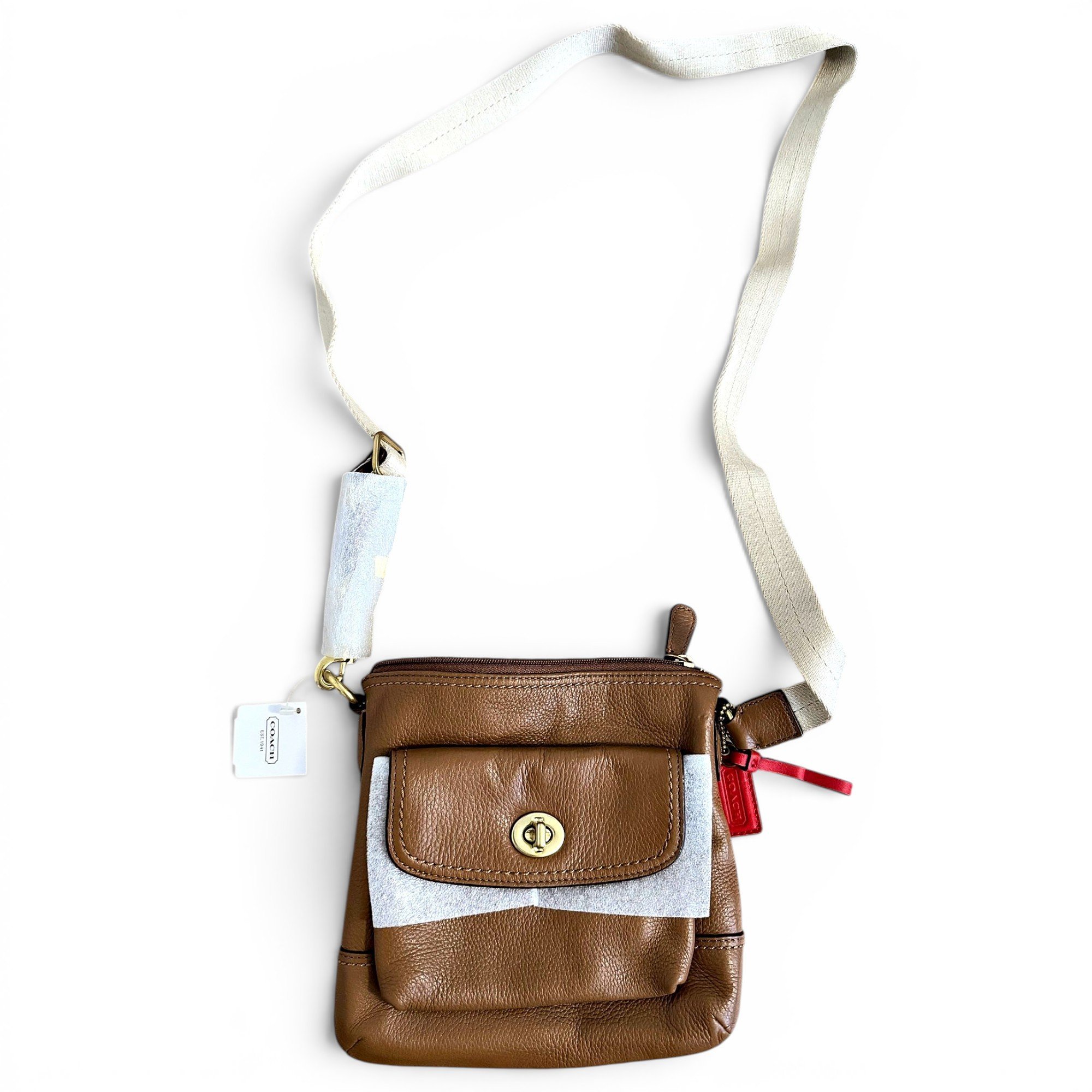 Coach Leather crossbody bag