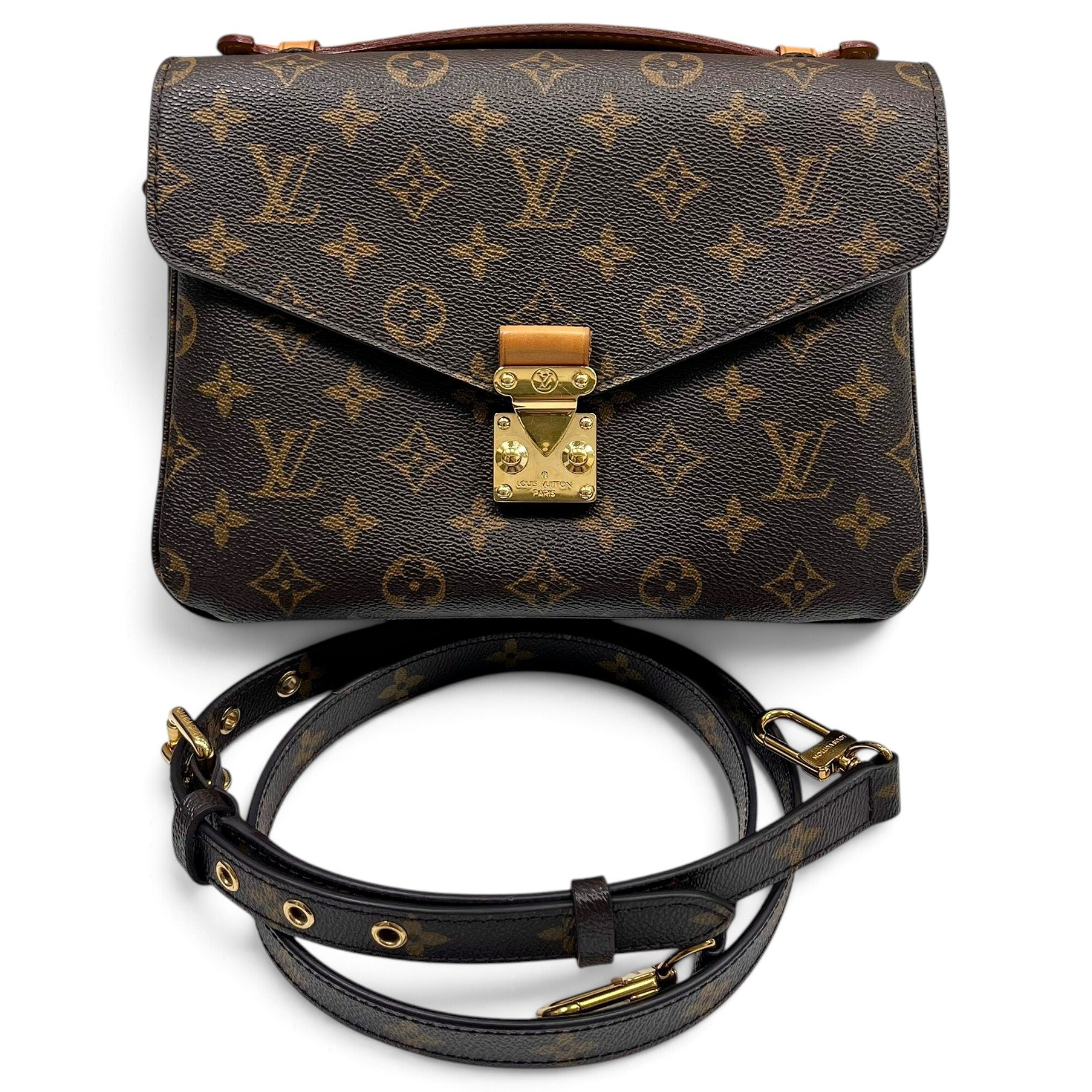 Metis leather handbag
