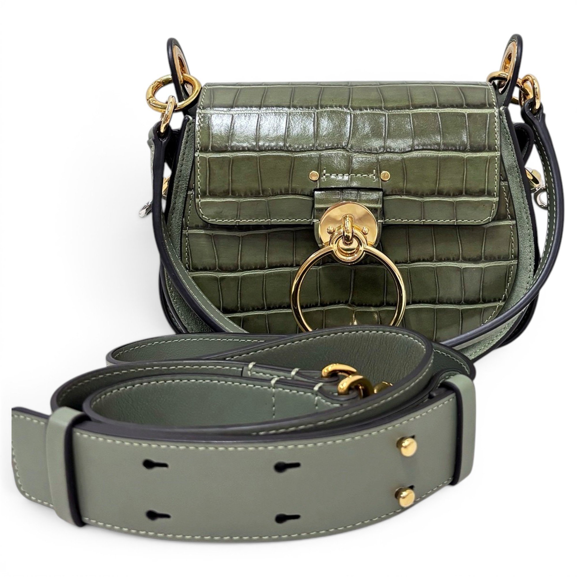 Tess leather handbag