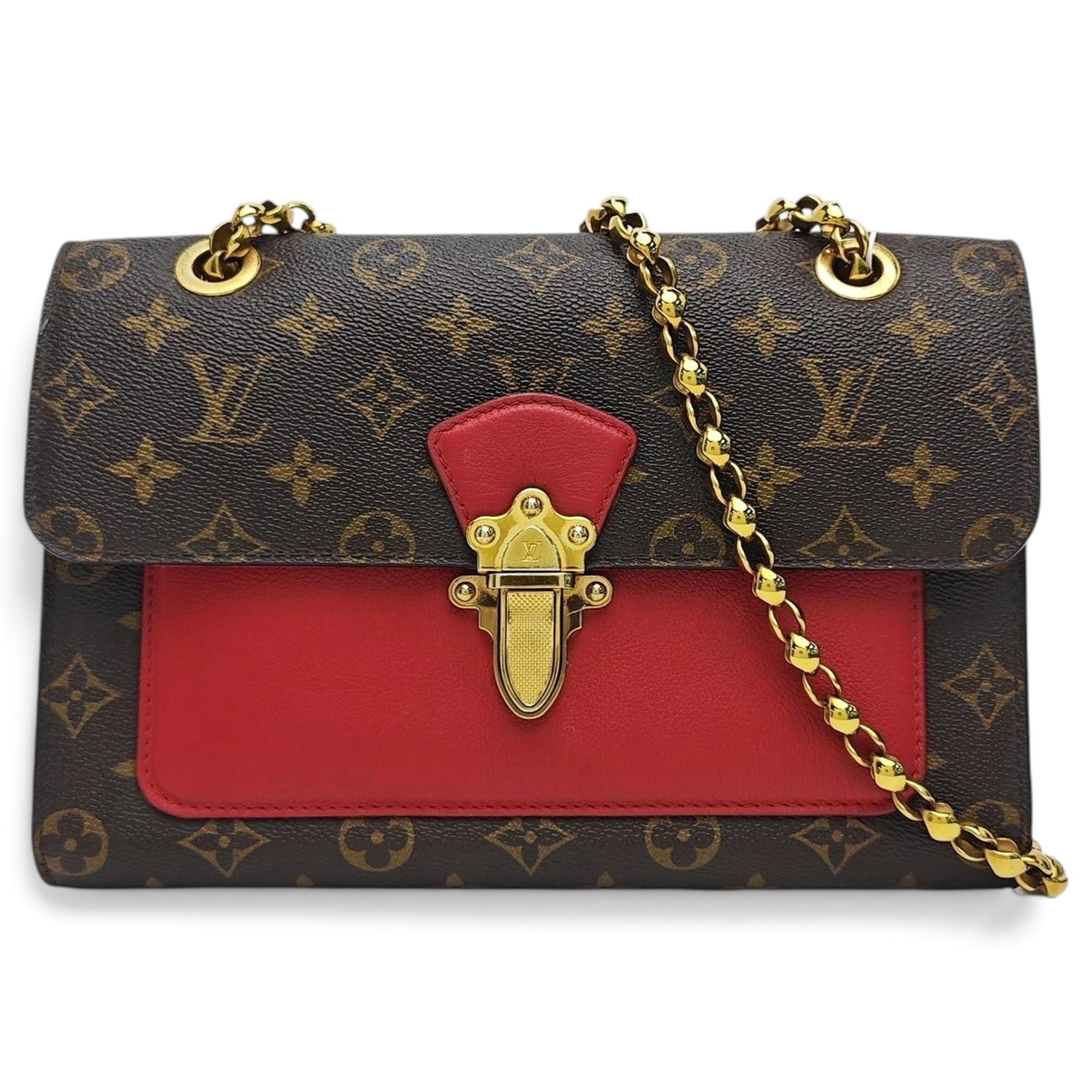 Victoire leather handbag