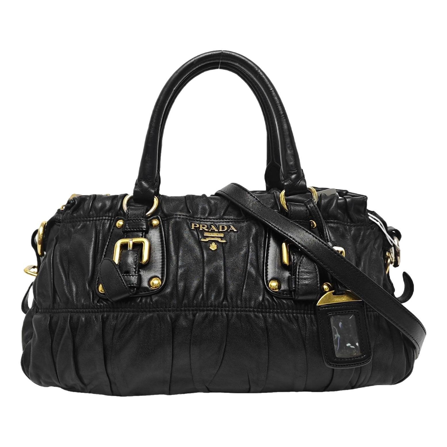 Leather crossbody bag