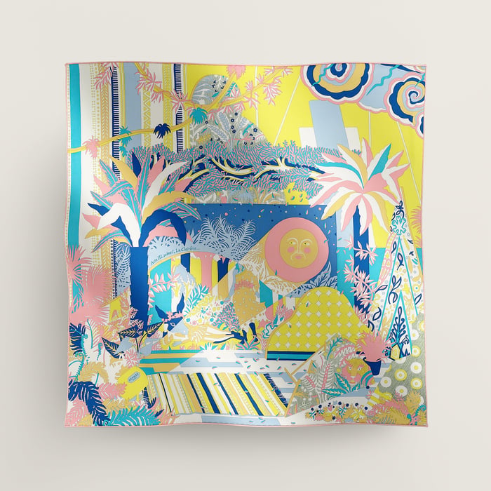 Acte III, Scene I, La Clairiere Decoupage 스카프 70
