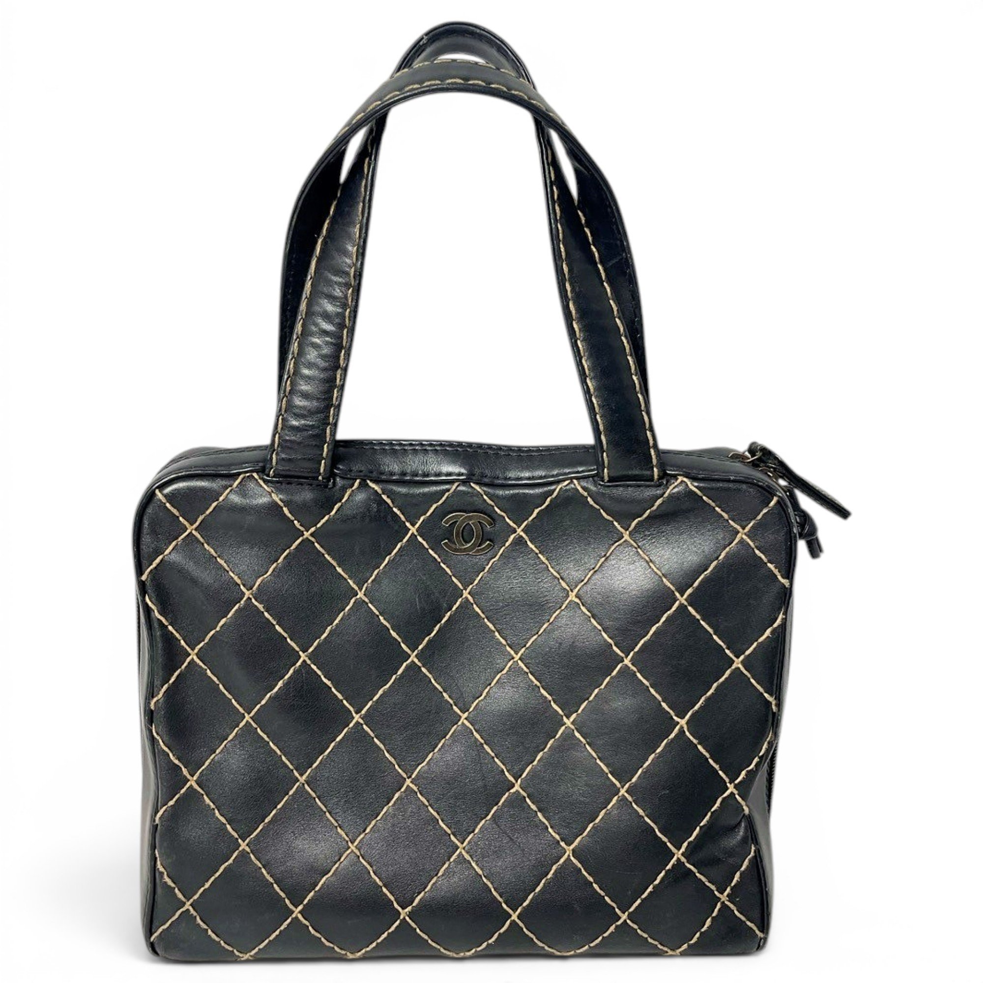 Leather handbag
