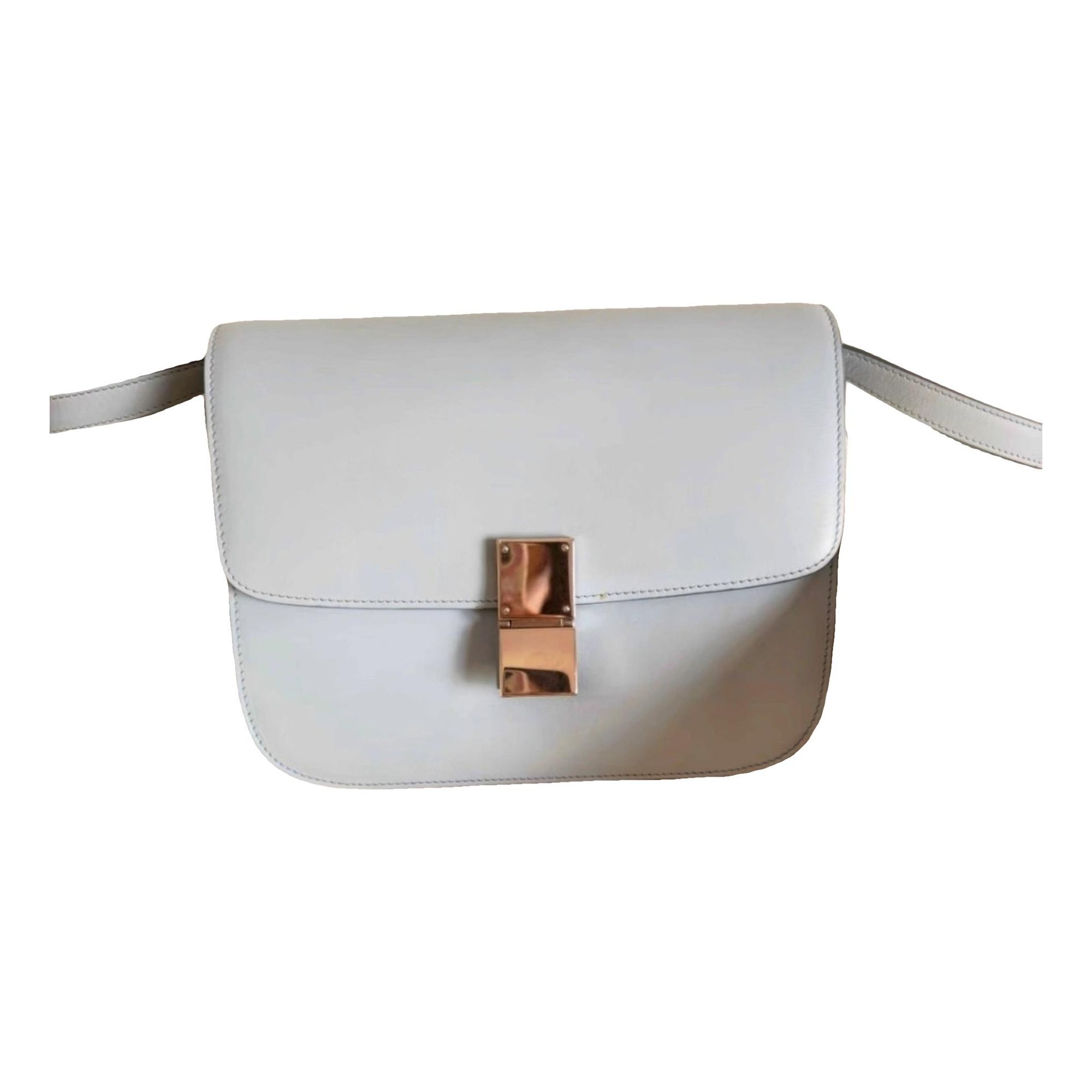 Classic leather crossbody bag