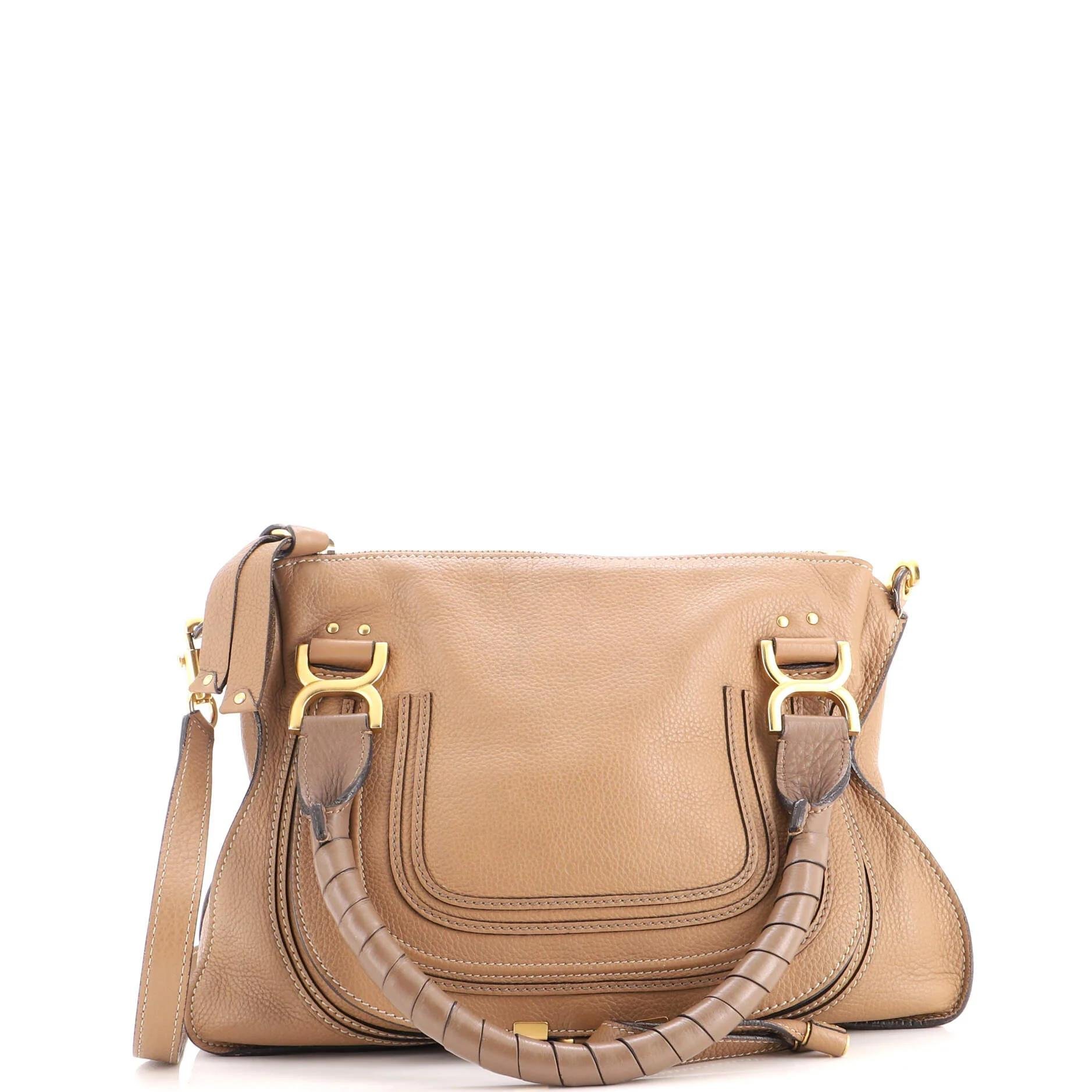 Leather satchel