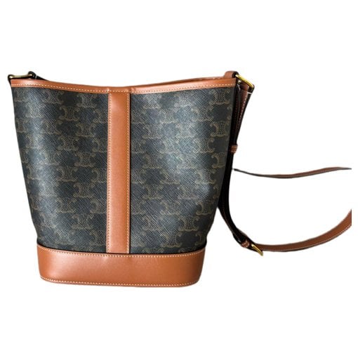 SAC SEAU leather handbag