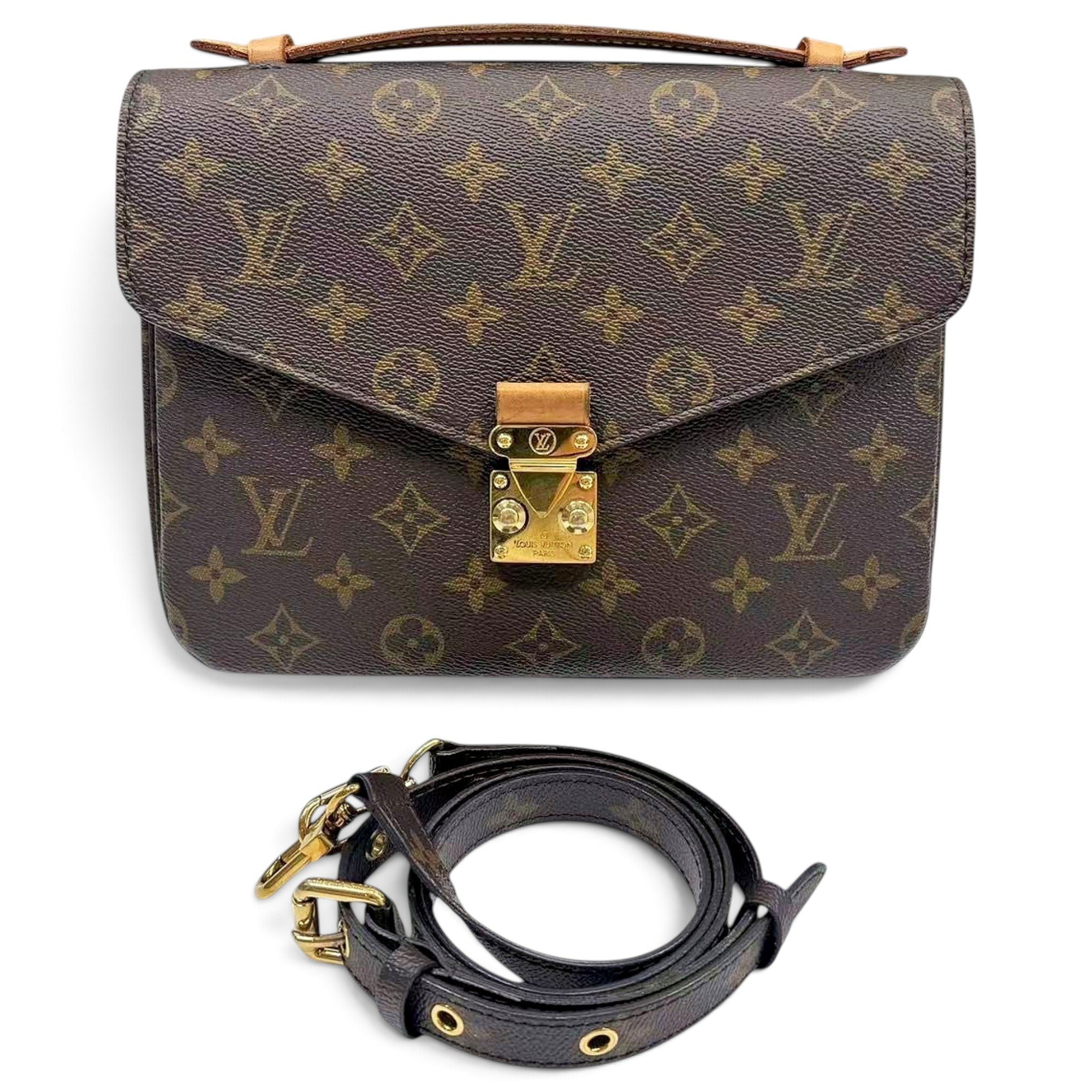 Metis leather handbag