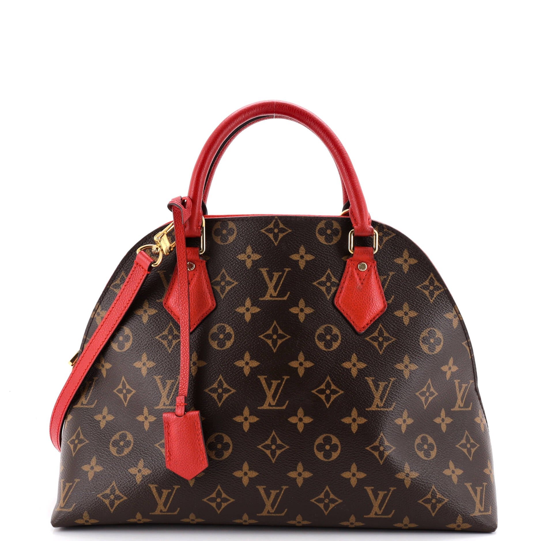 Alma BNB Handbag Monogram Canvas with Leather