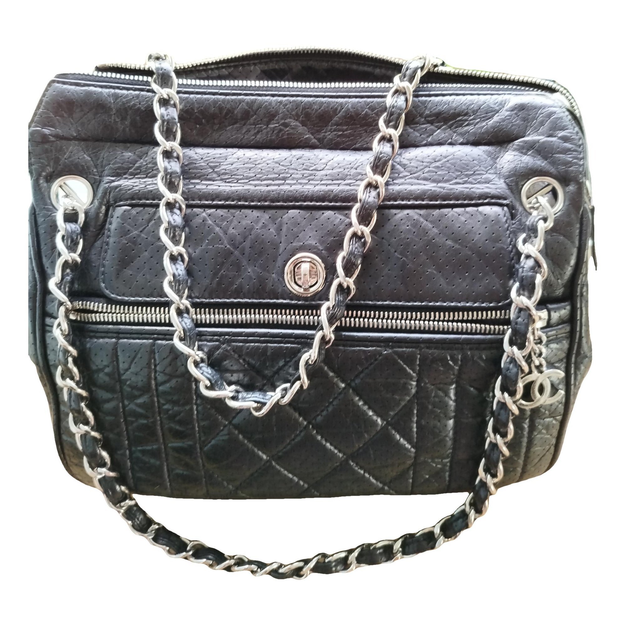 Leather handbag