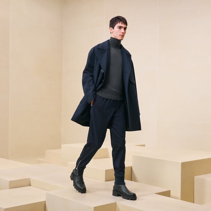 Marine Hooded Auto Coat