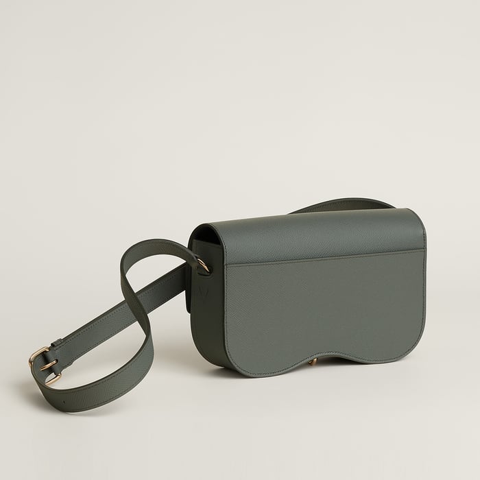 Vert Amande Hermès Della Cavalleria Elan Bag