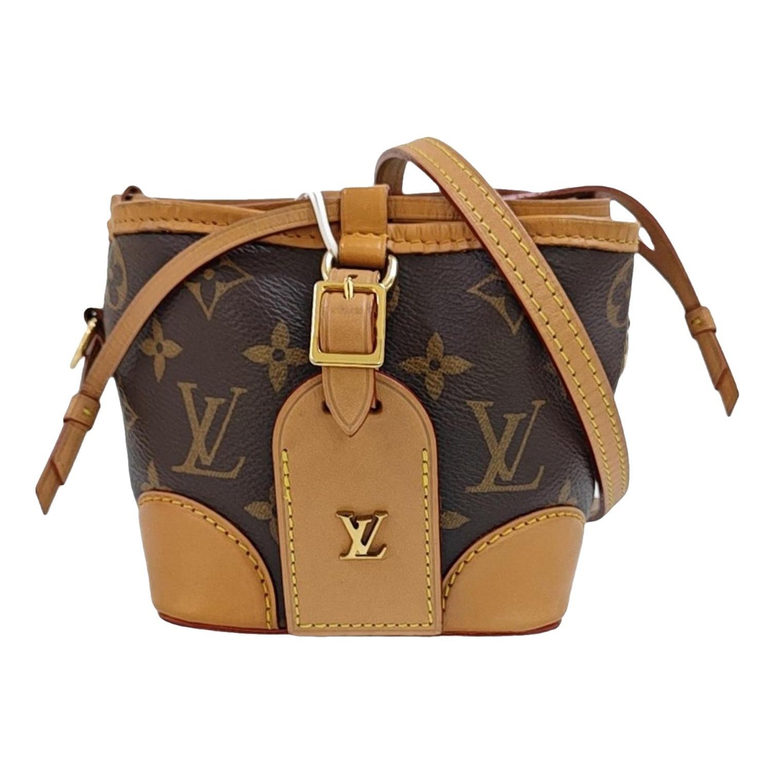 Nano Noé leather handbag