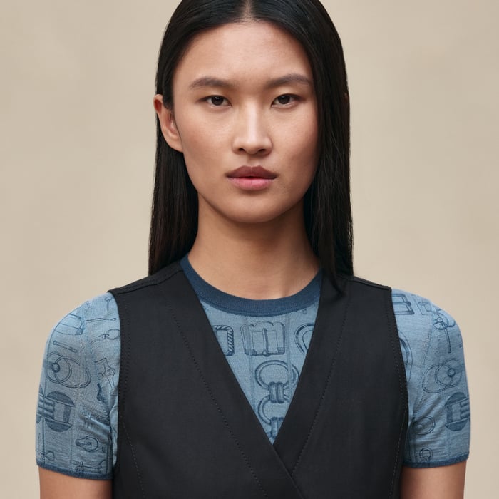 Noir Wraparound Dress