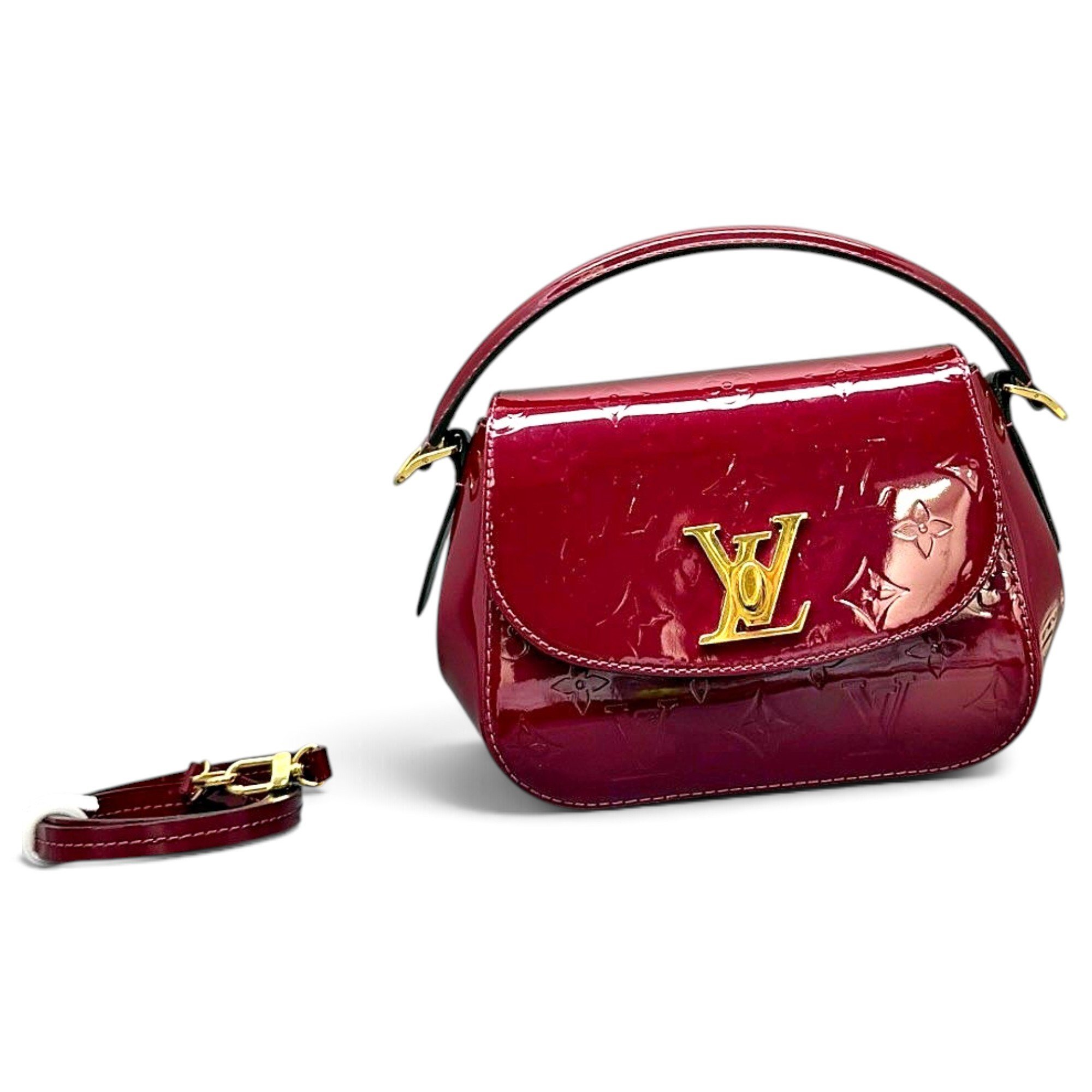 Pasadena patent leather handbag