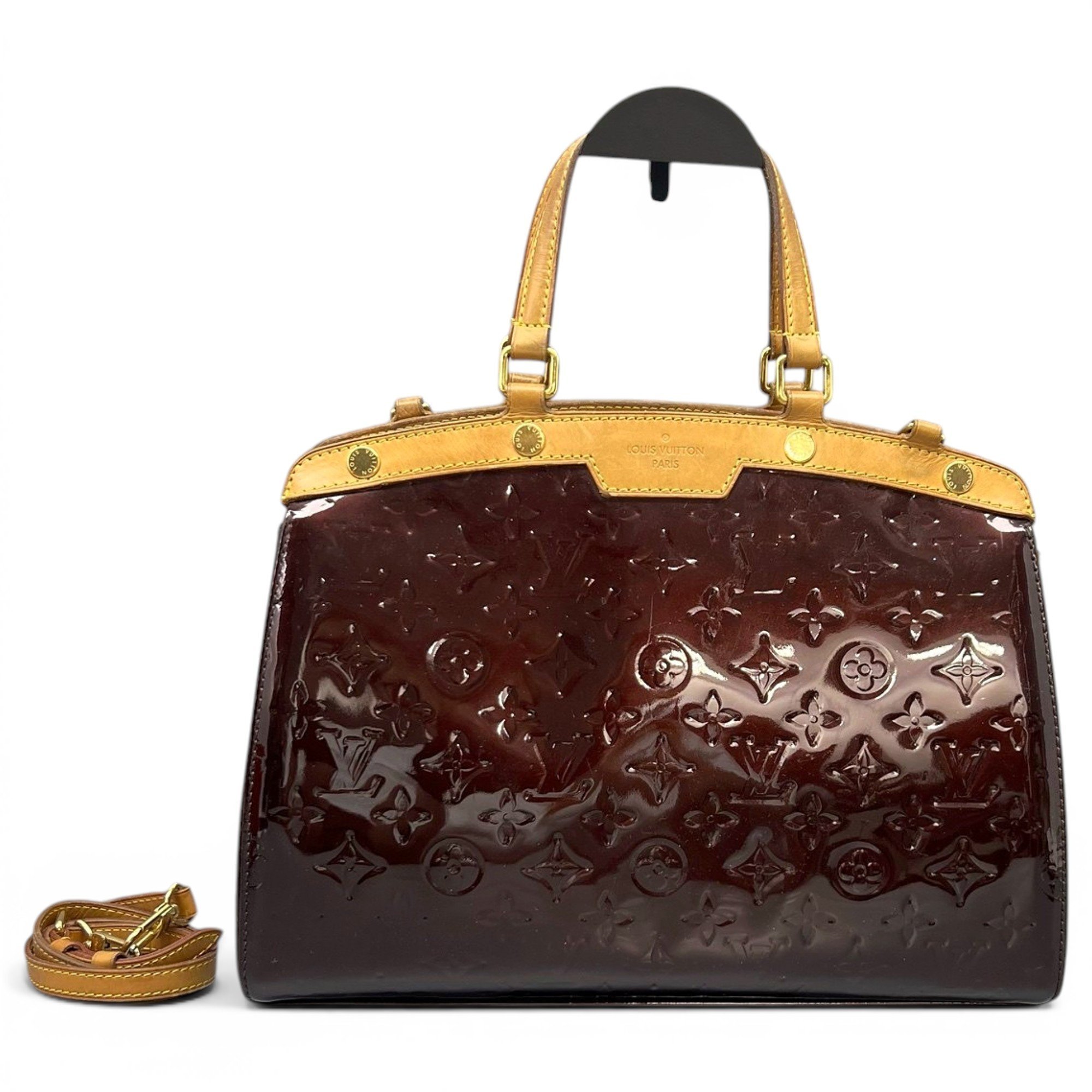 Bellevue patent leather tote