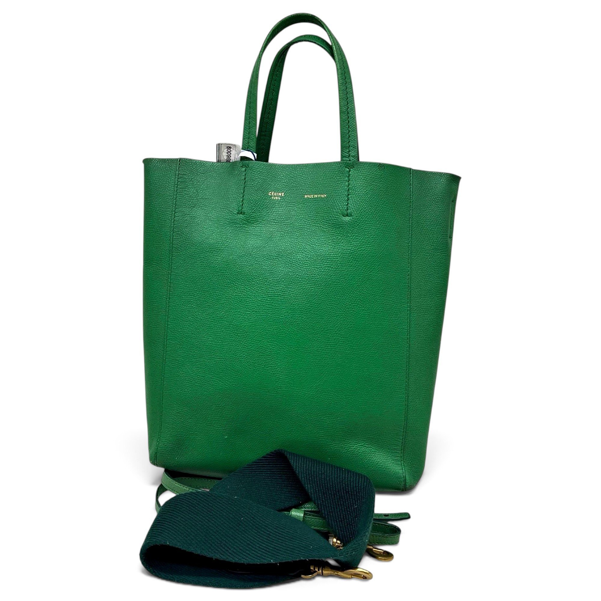 Cabas leather tote