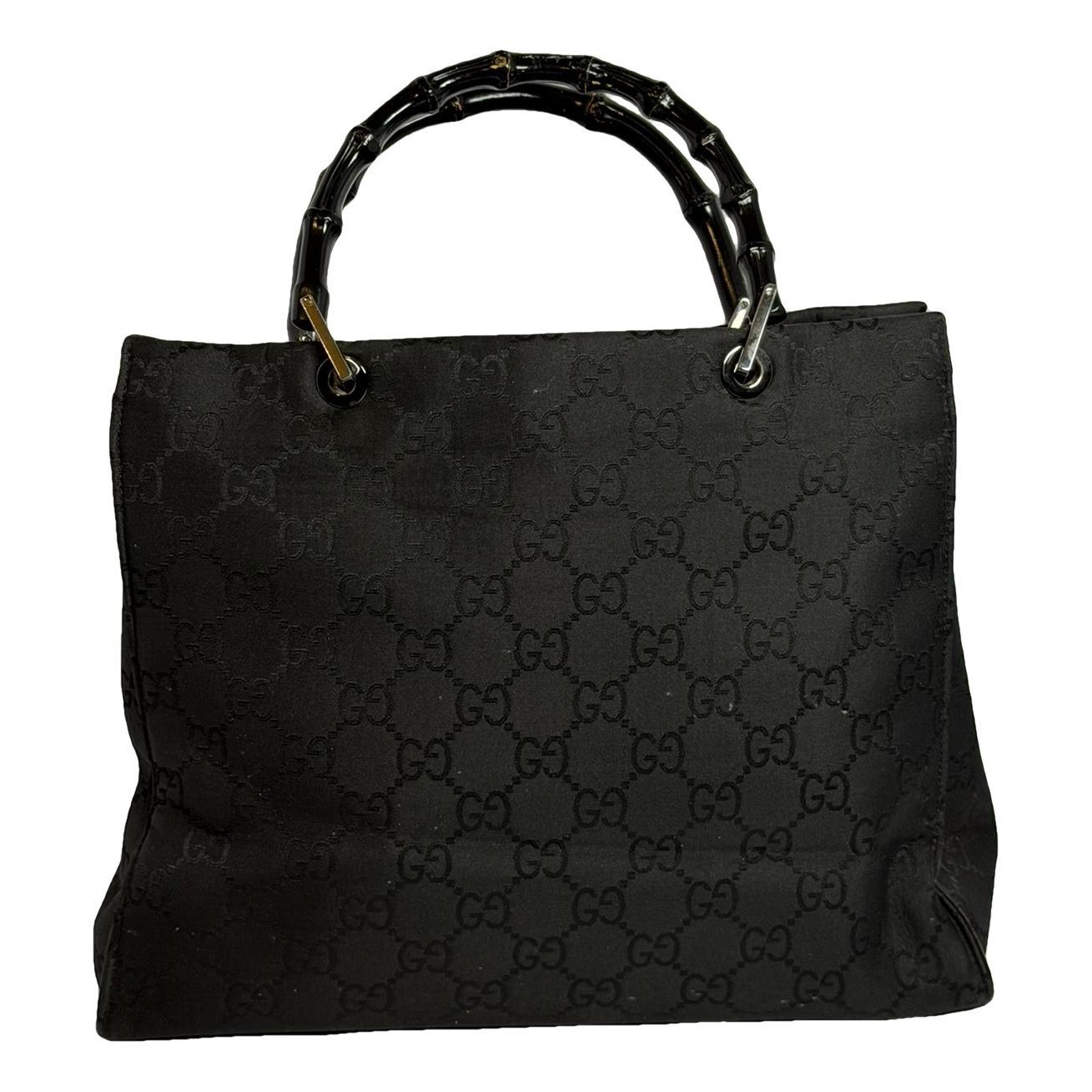Vintage Bamboo cloth handbag