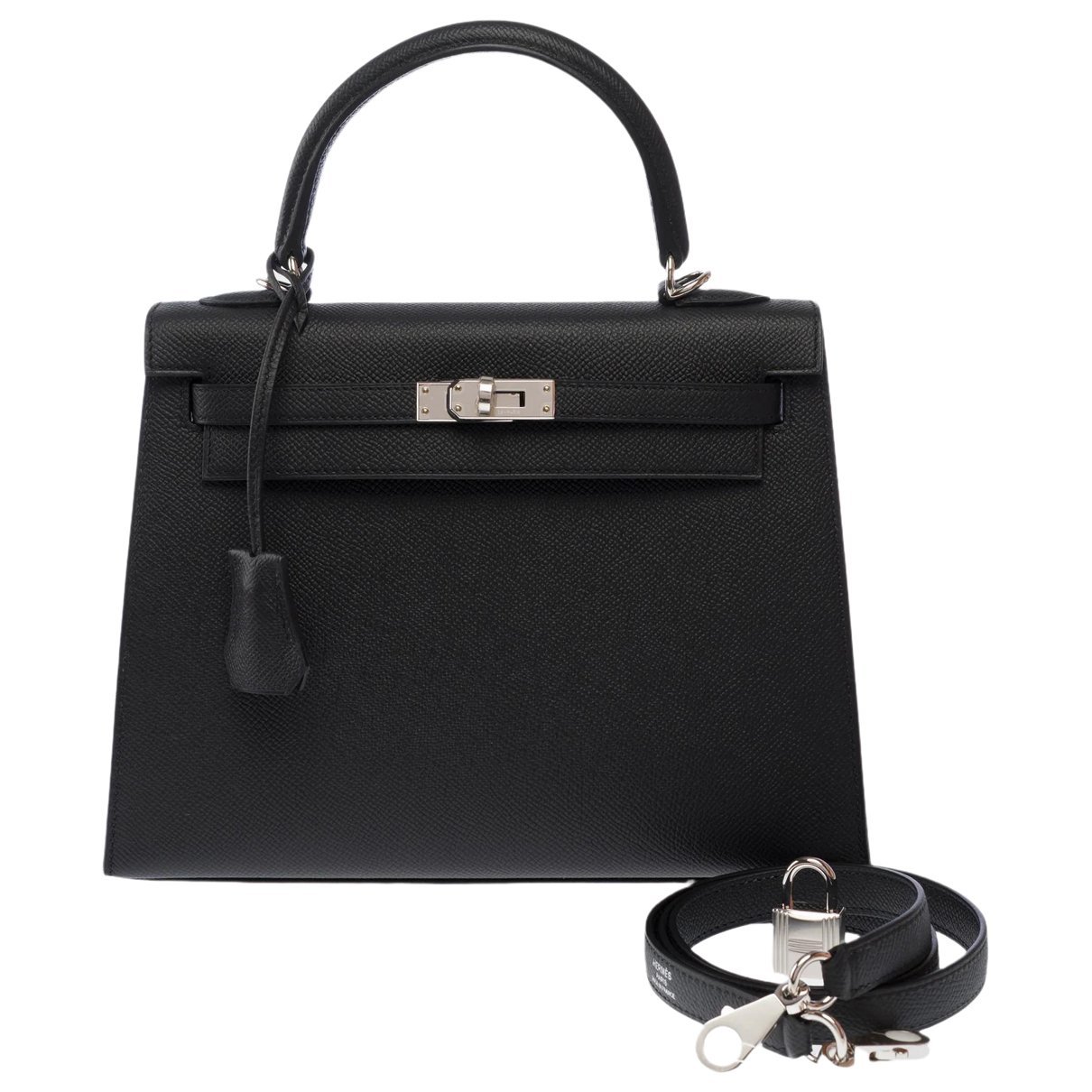 Kelly 25 leather handbag