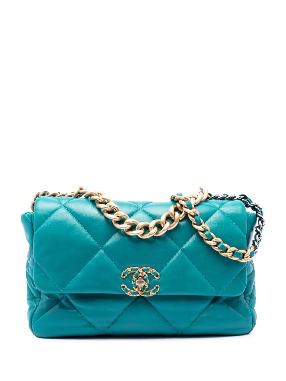 2020 Large Lambskin 19 Flap satchel