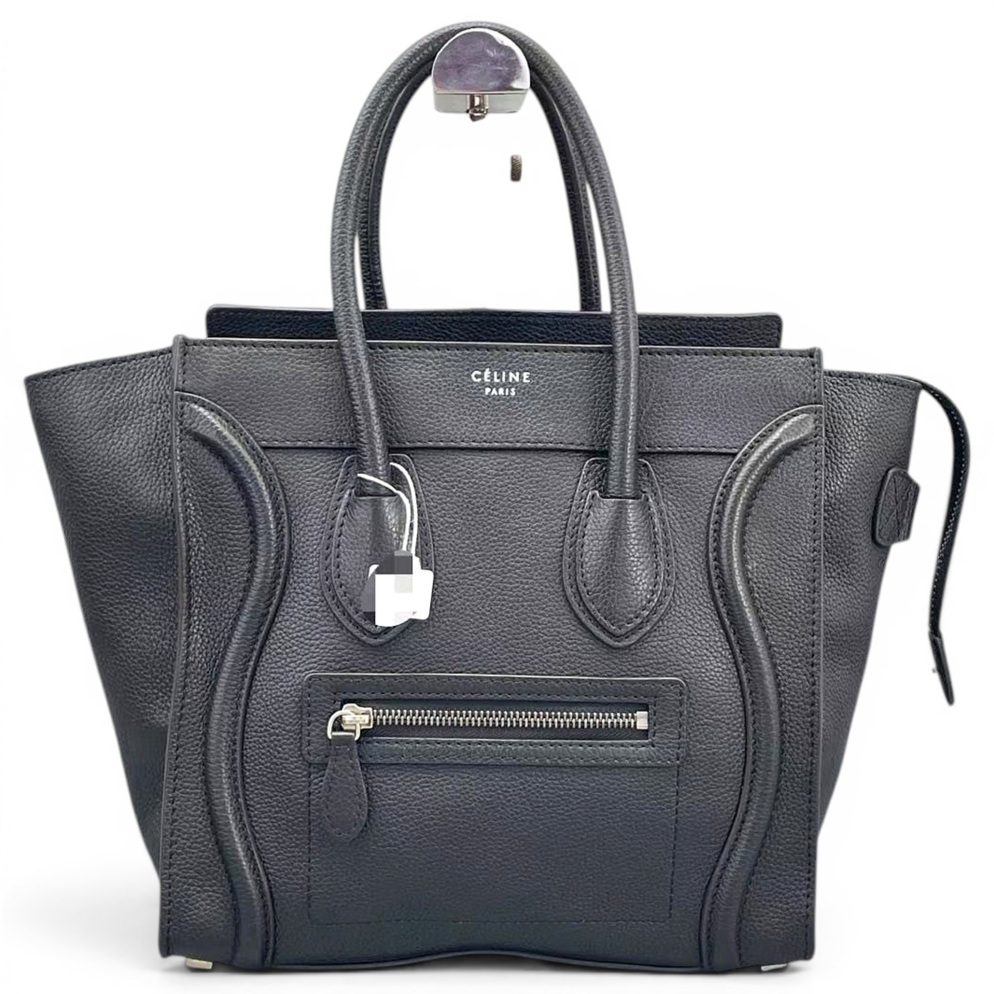 Luggage leather handbag