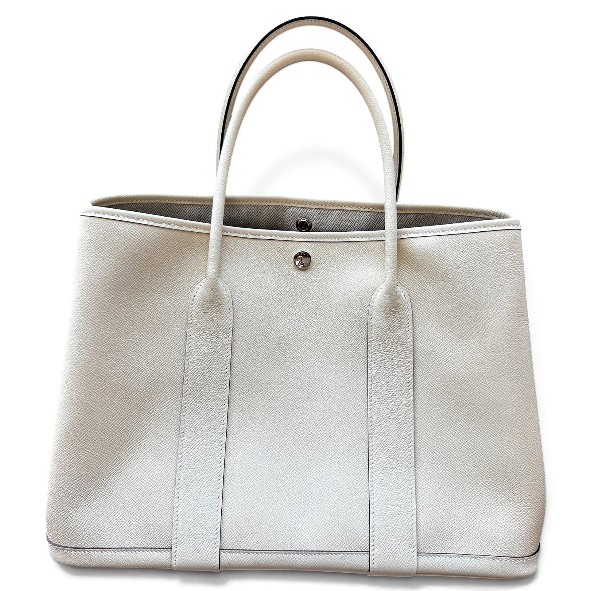 Garden Party leather handbag