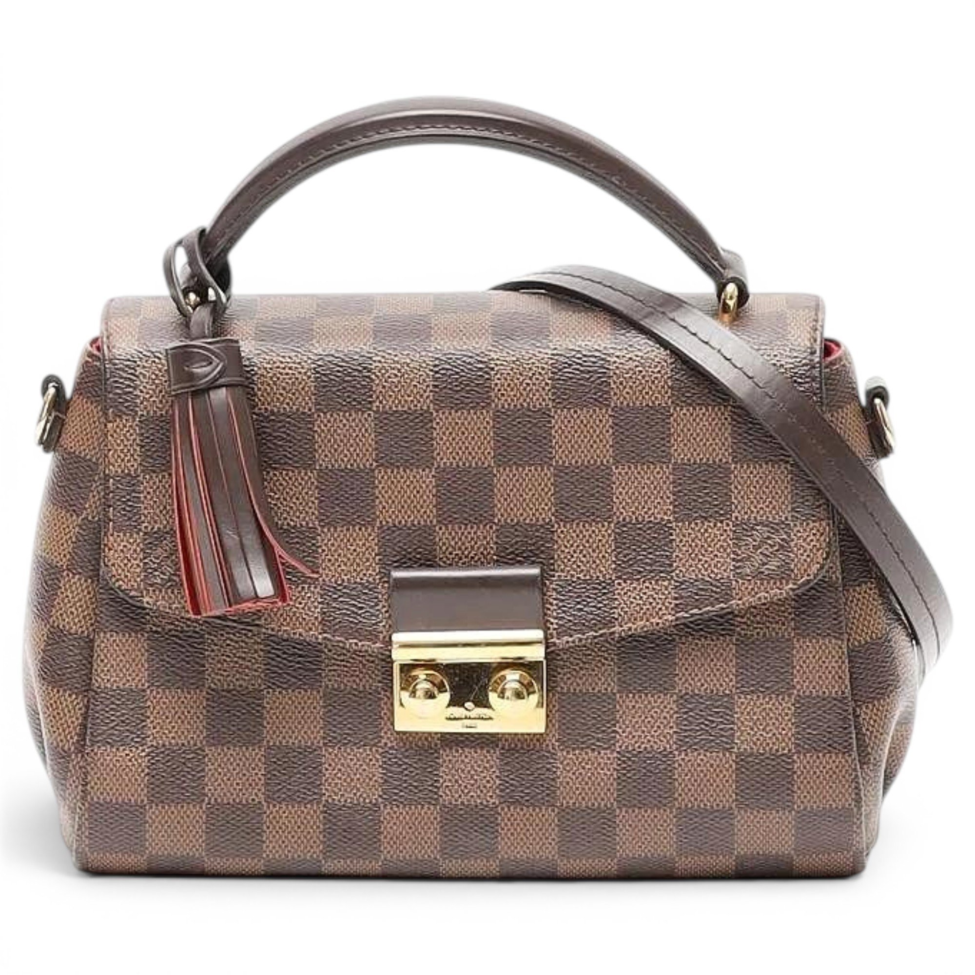 Croisette leather crossbody bag