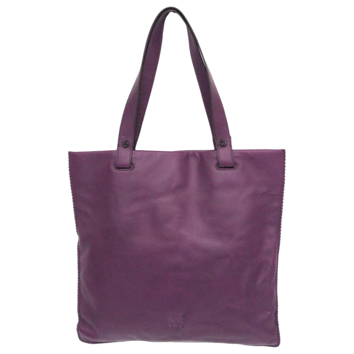 Anagram leather tote