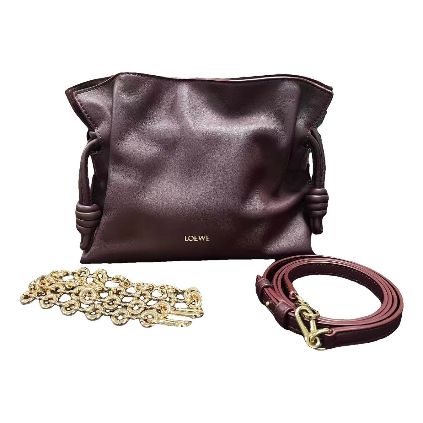 Flamenco leather handbag