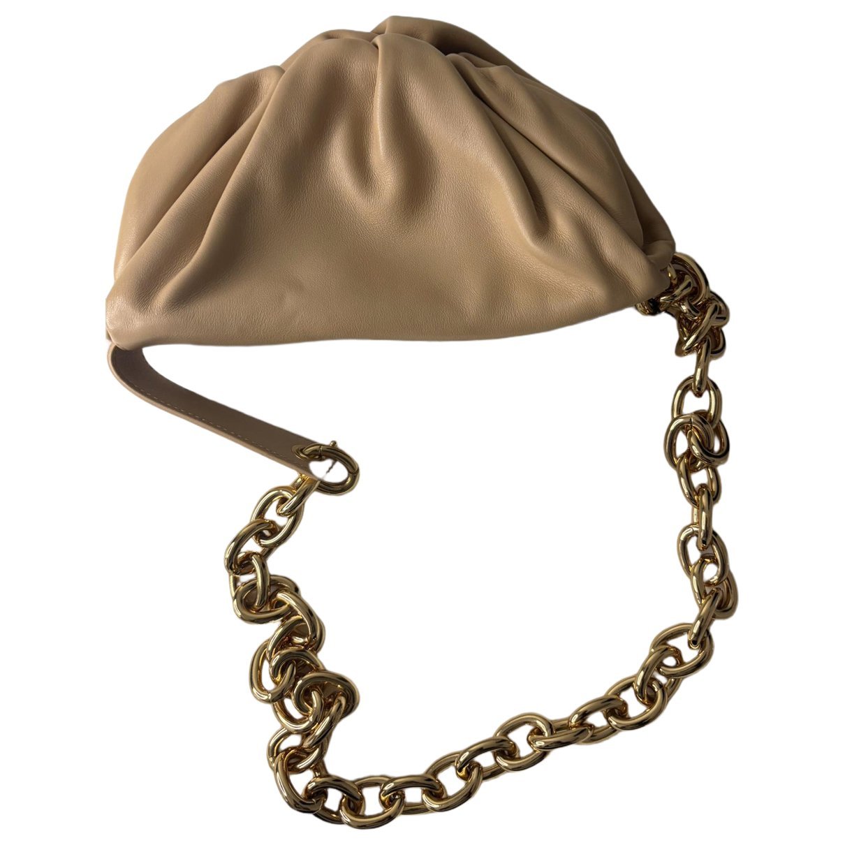 Pouch leather handbag