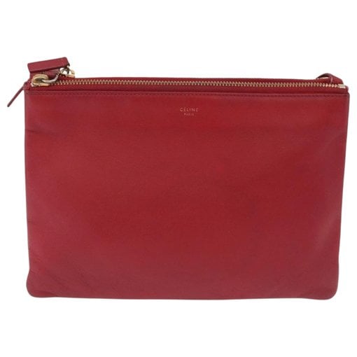 Trio leather crossbody bag
