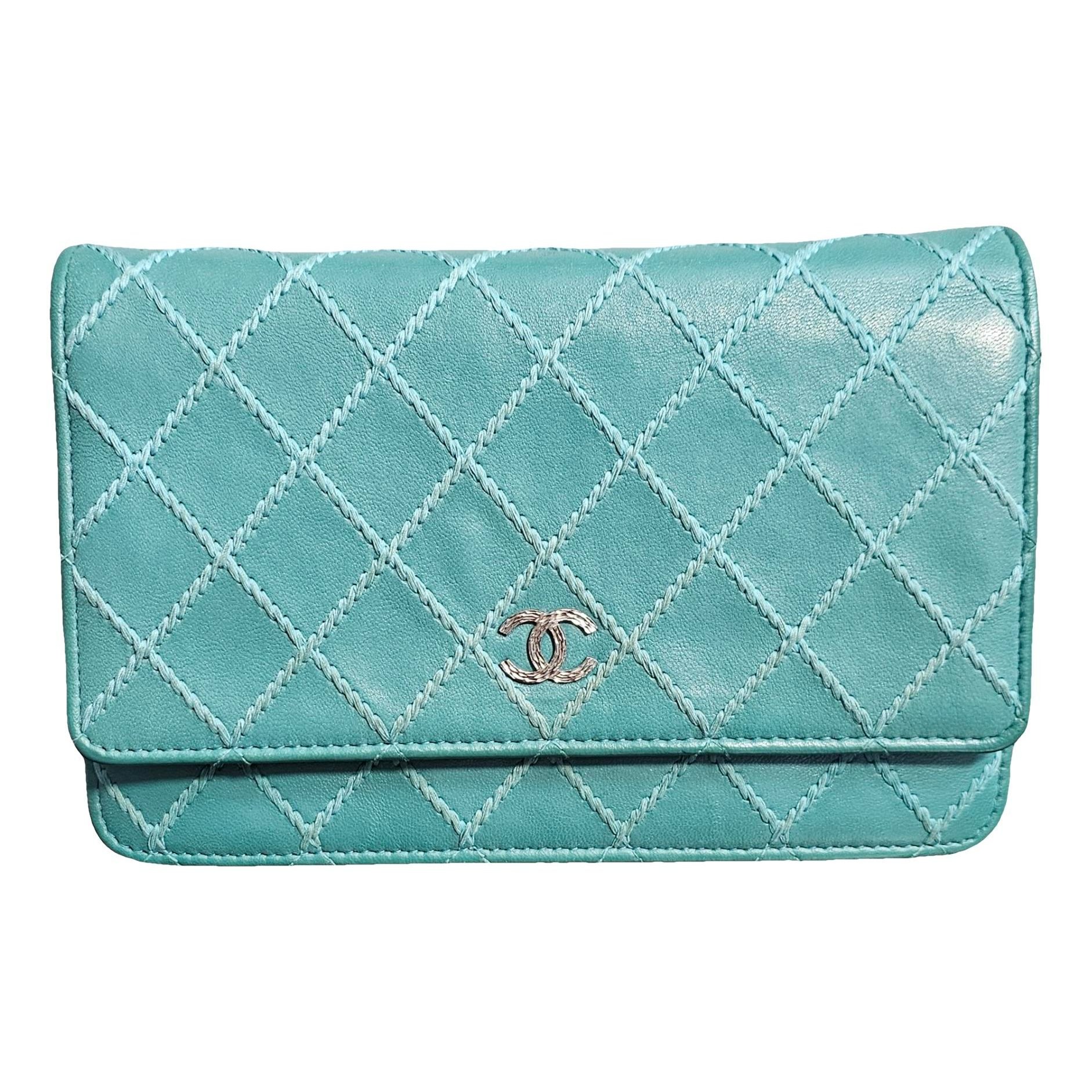 Trendy CC Wallet on Chain leather crossbody bag
