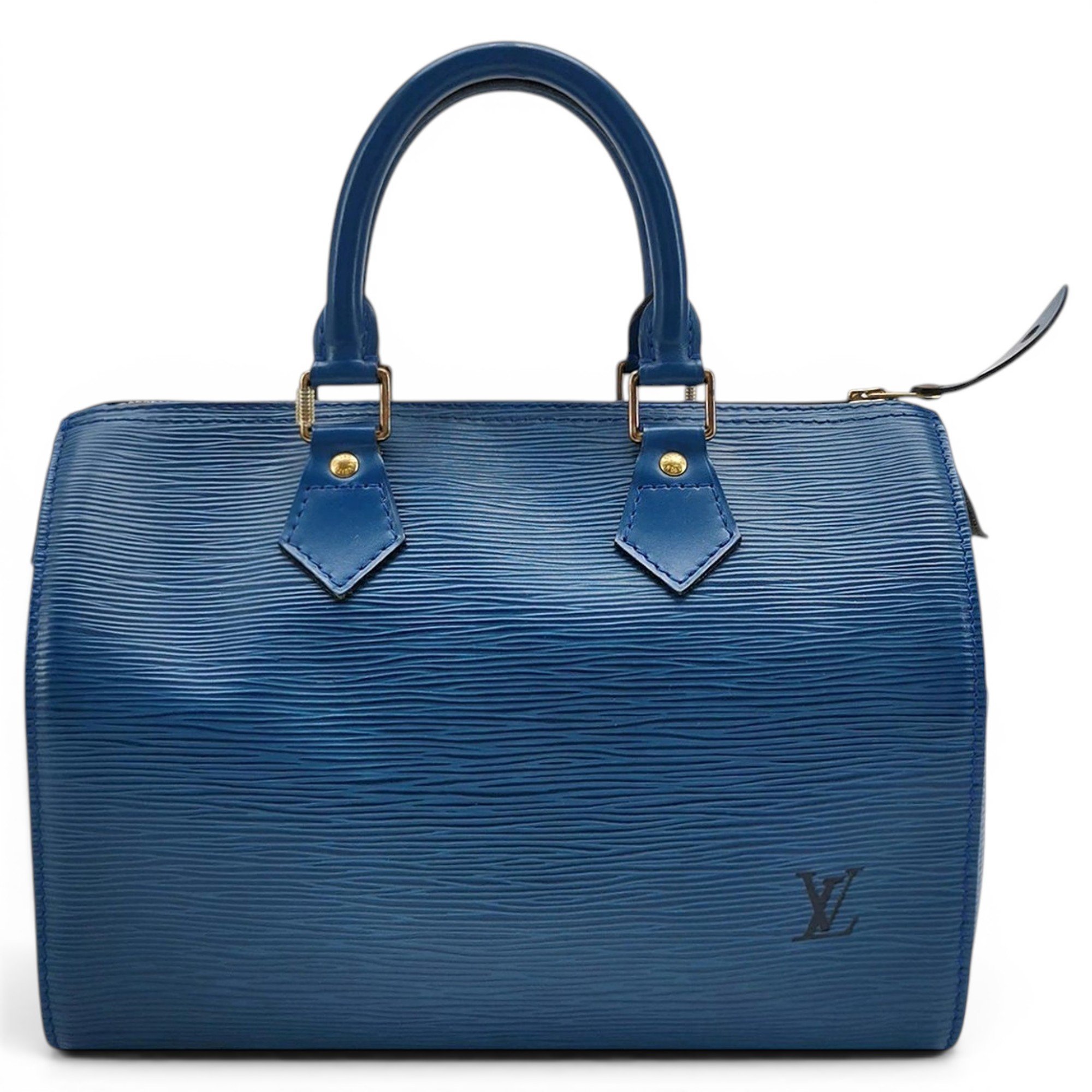 Speedy leather handbag