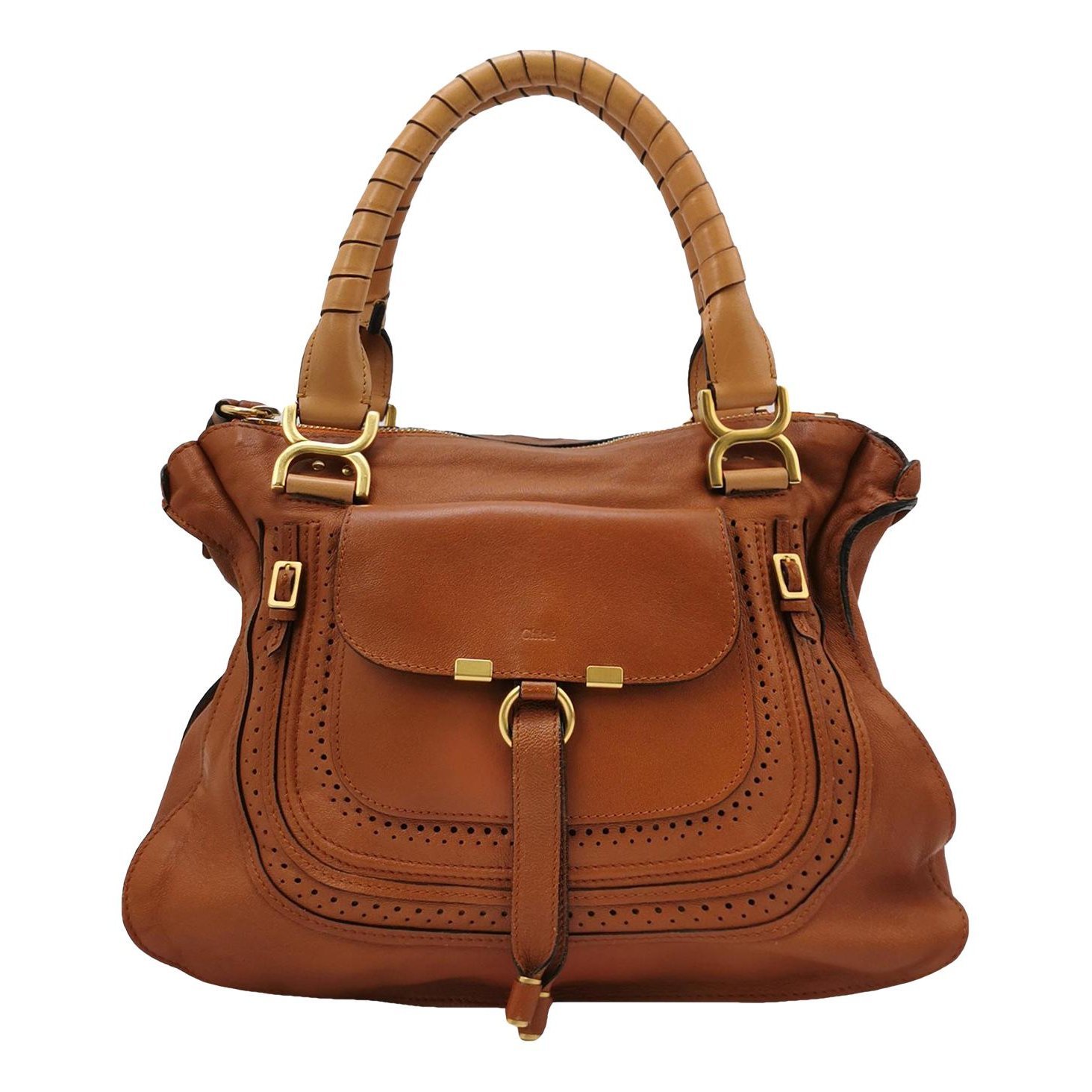 Marcie leather handbag