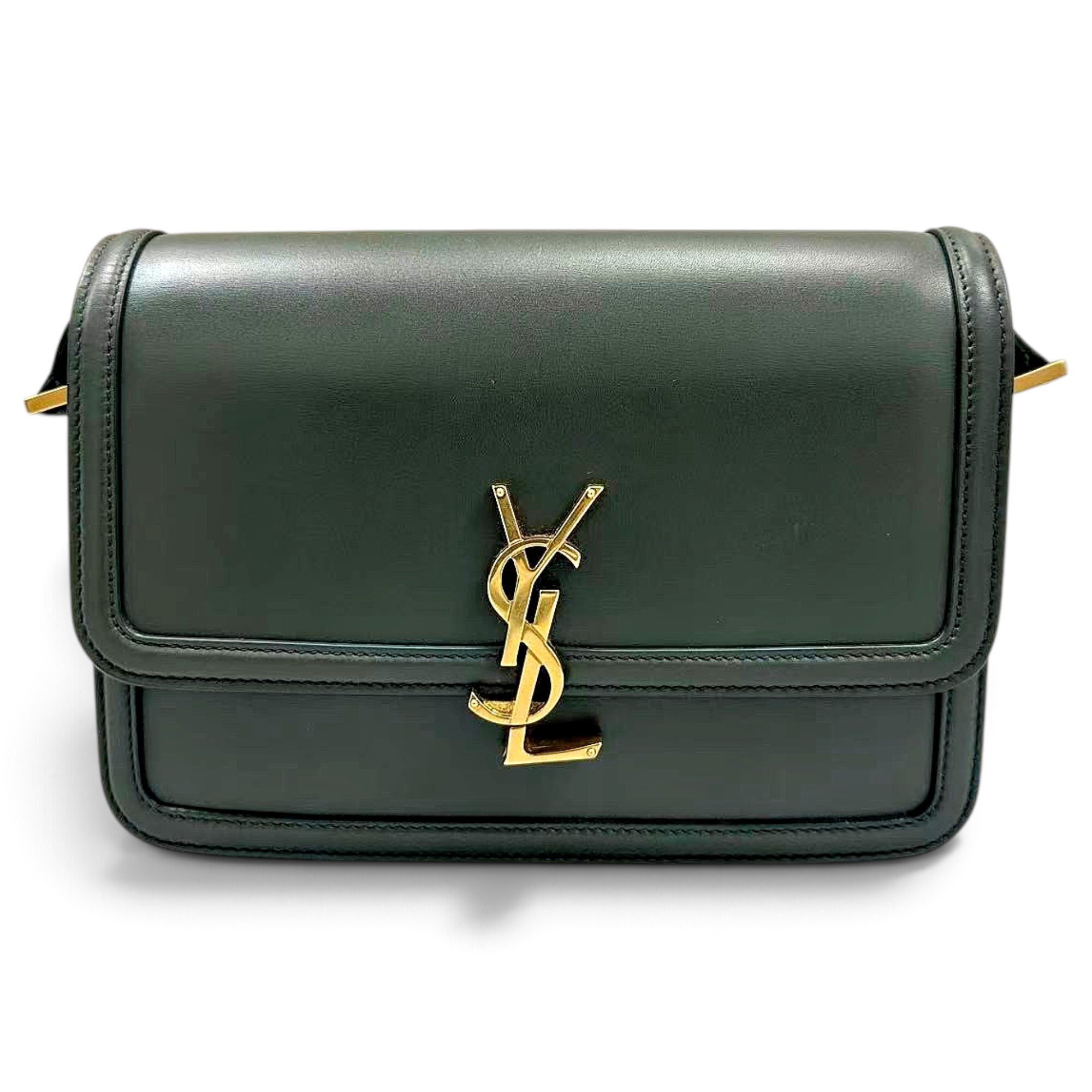 Solférino leather handbag