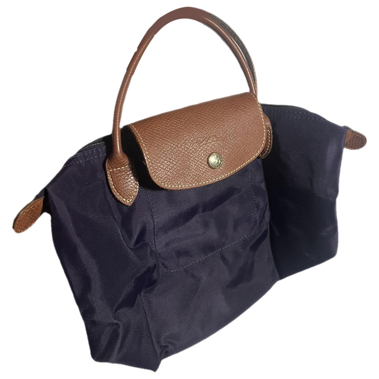 Longchamp Pliage leather handbag
