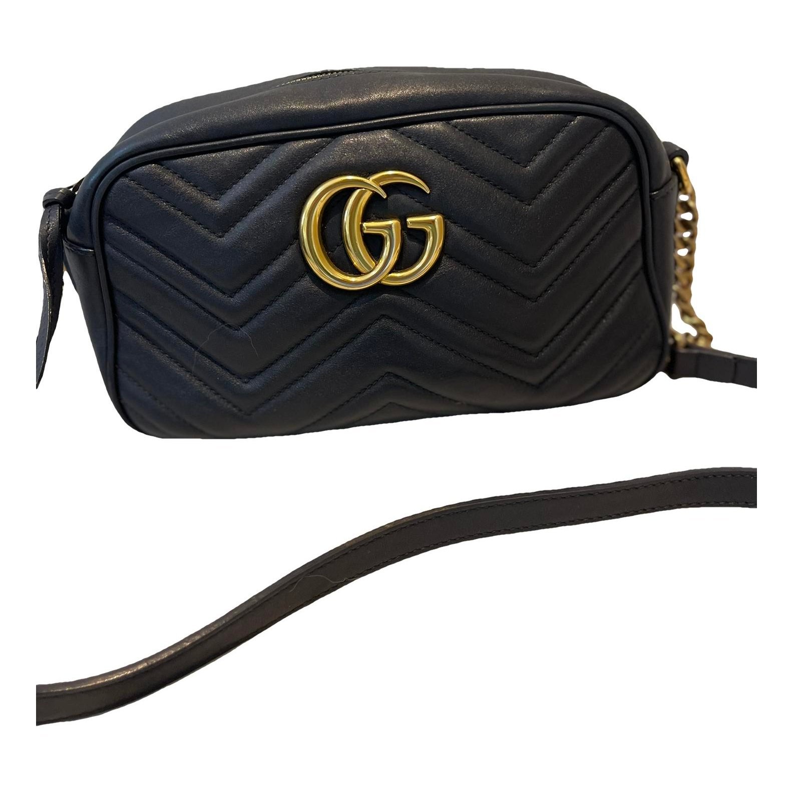 GG Marmont leather crossbody bag