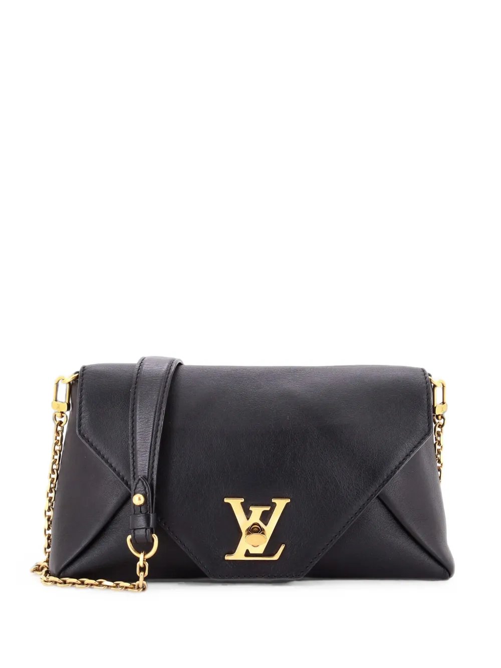 Love Note Chain Clutch Leather crossbody bag