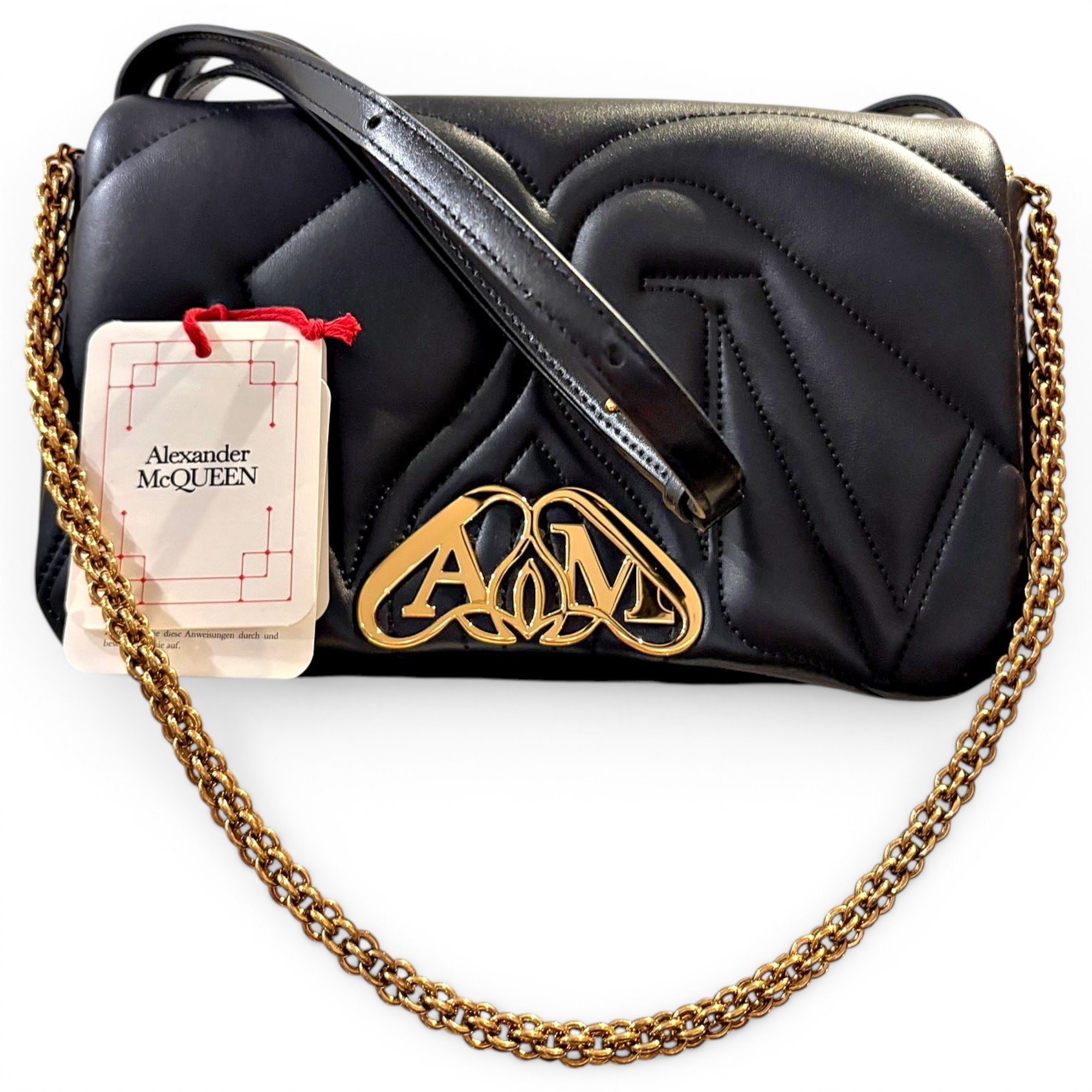 Leather crossbody bag